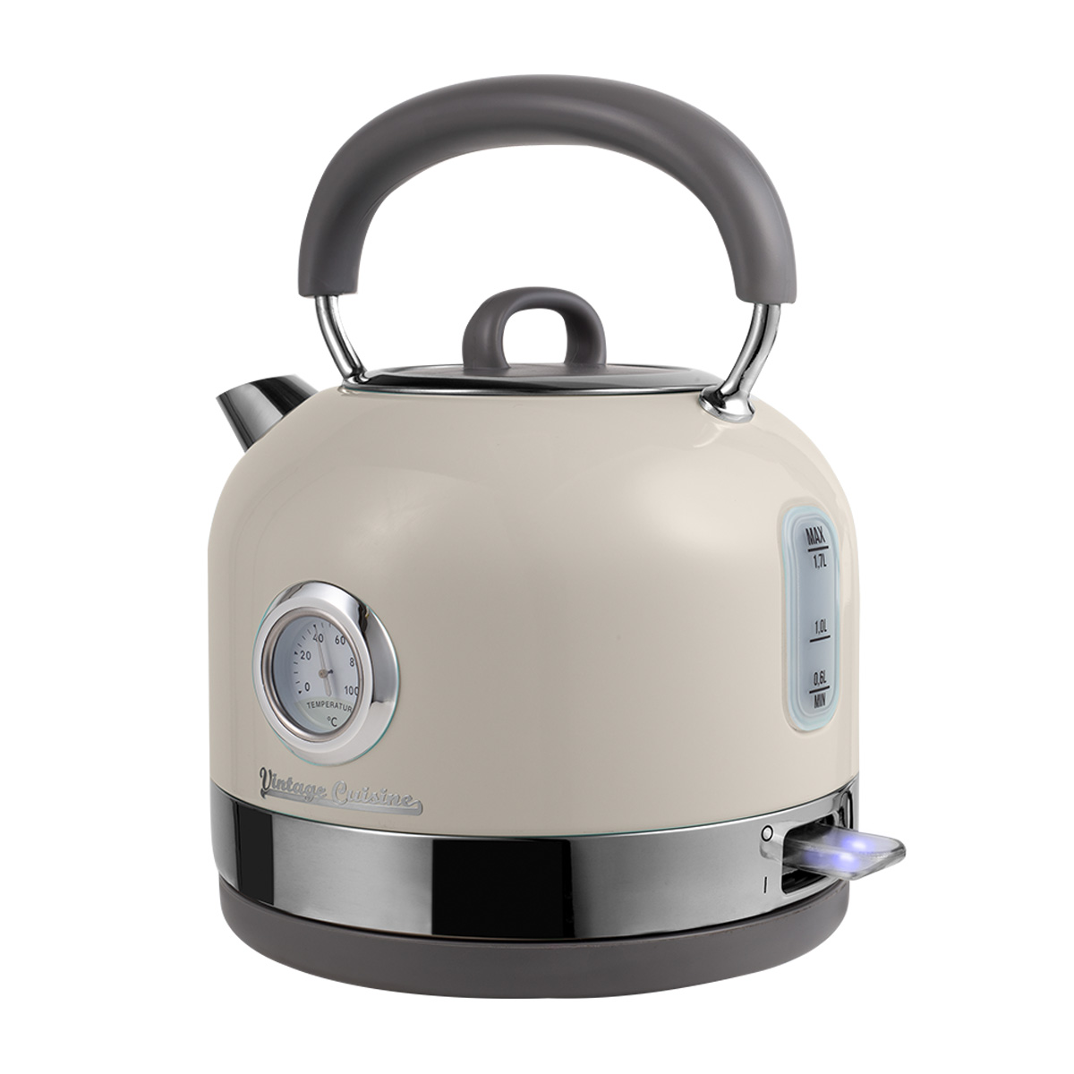 Chaleira El&eacute;trica Vintage Cuisine Creme 2200W