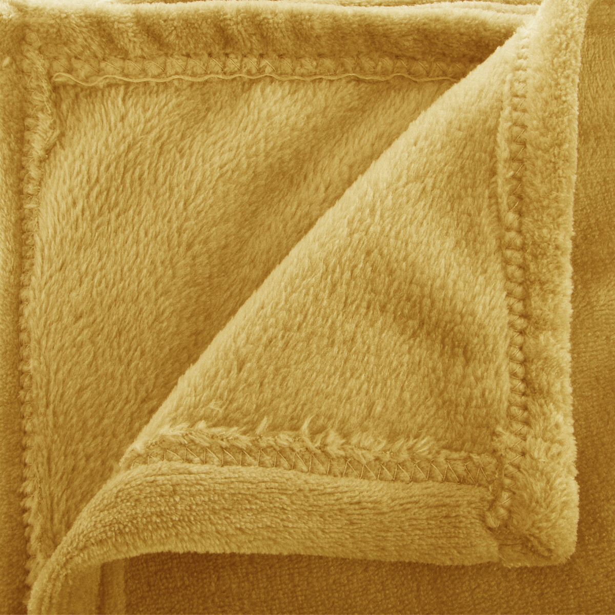 Manta Coralina Ocre 180x230Cm