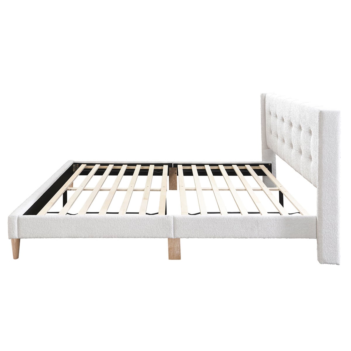 Cama PEARL beige 105x190cm