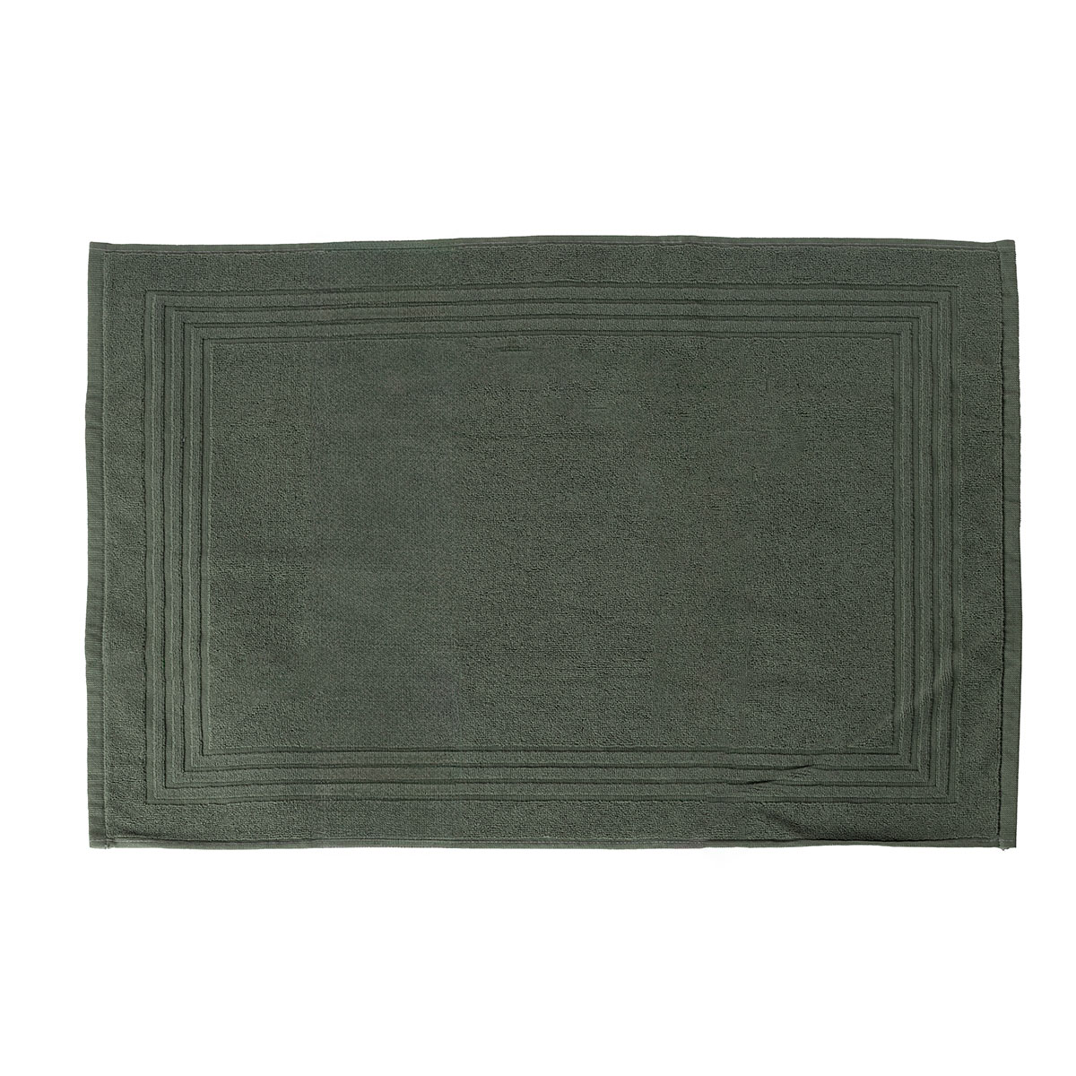 Alfombra de ba&ntilde;o ESSENZA verde 50x70cm