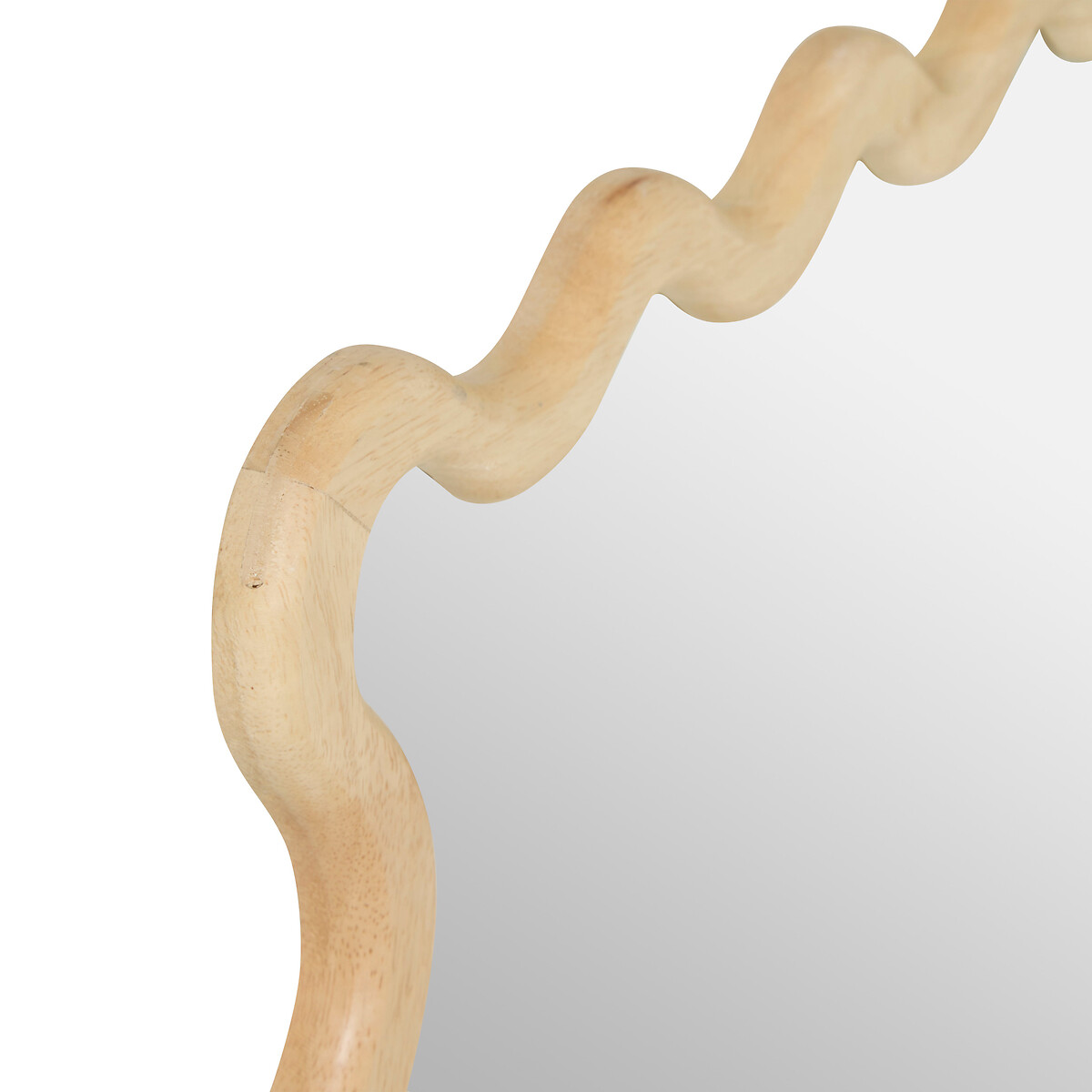 Espejo de pared beige 62cm