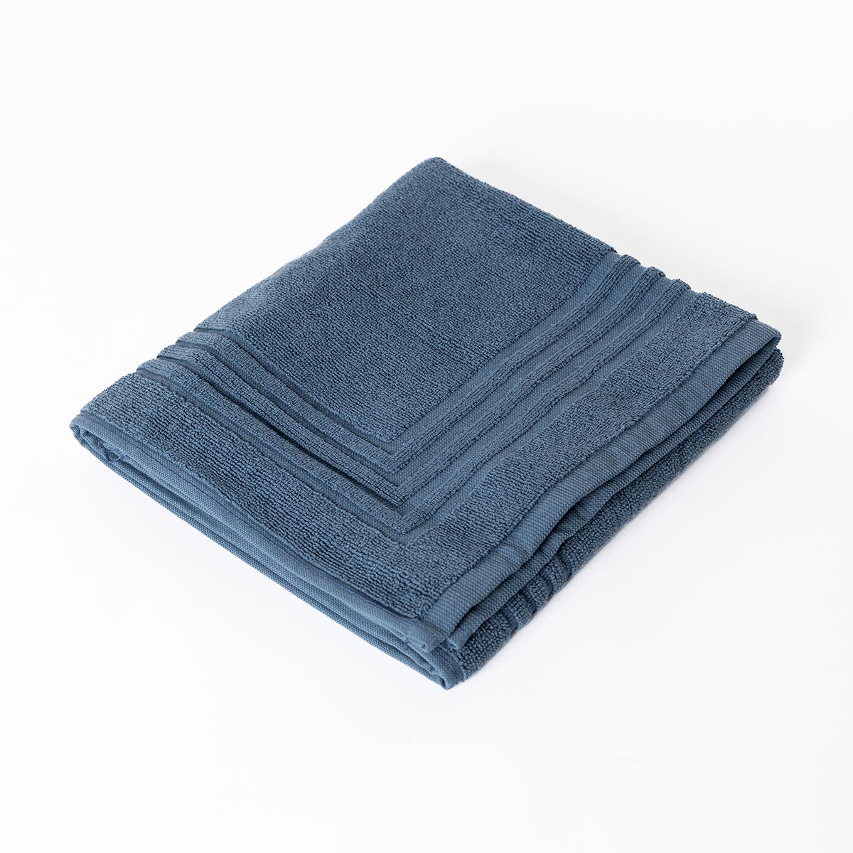 Alfombra de ba&ntilde;o ESSENZA azul 50x70cm