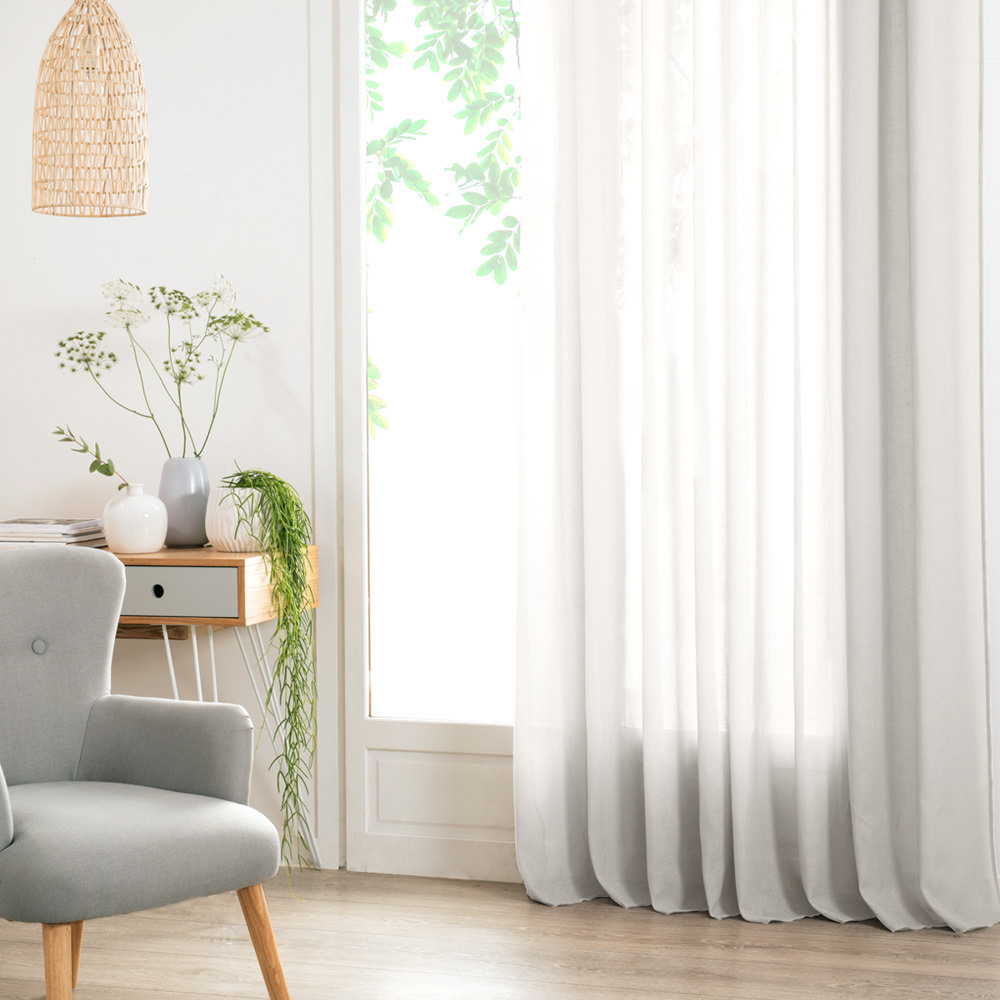 Cortina Ana Blanca 140x240Cm