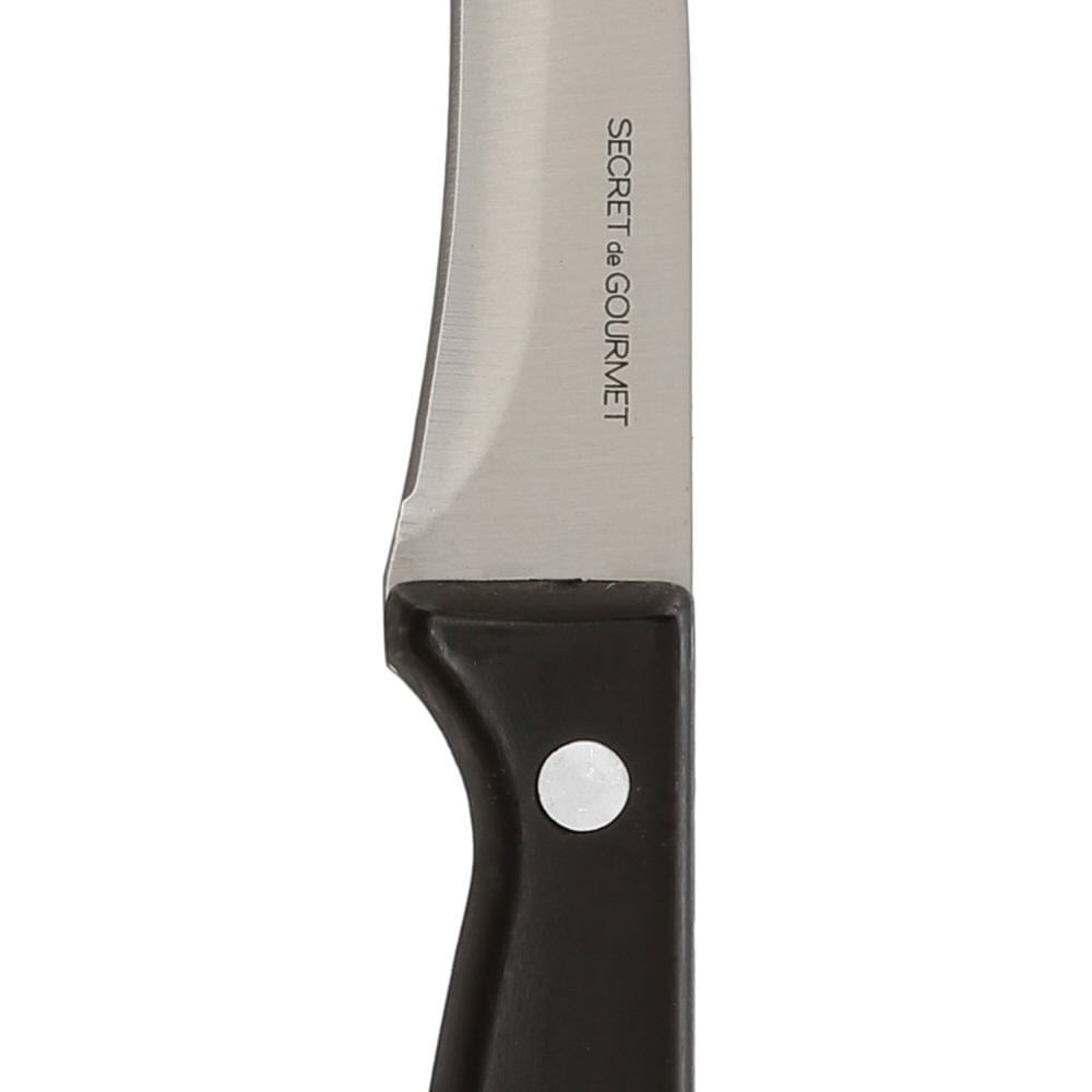 Cuchillo Pelador Con Mango Liso