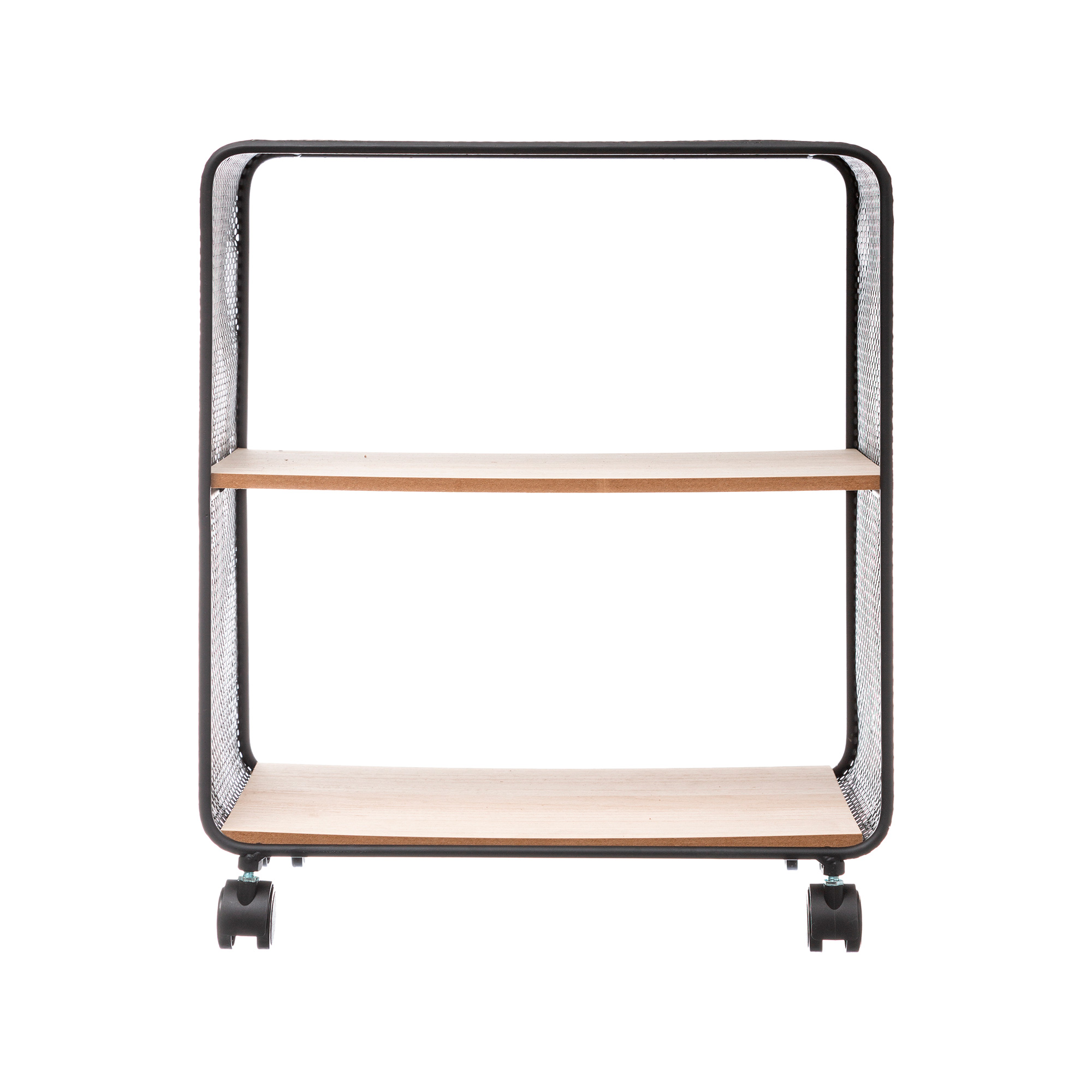 Estantería Con 2 Baldas Y Ruedas 