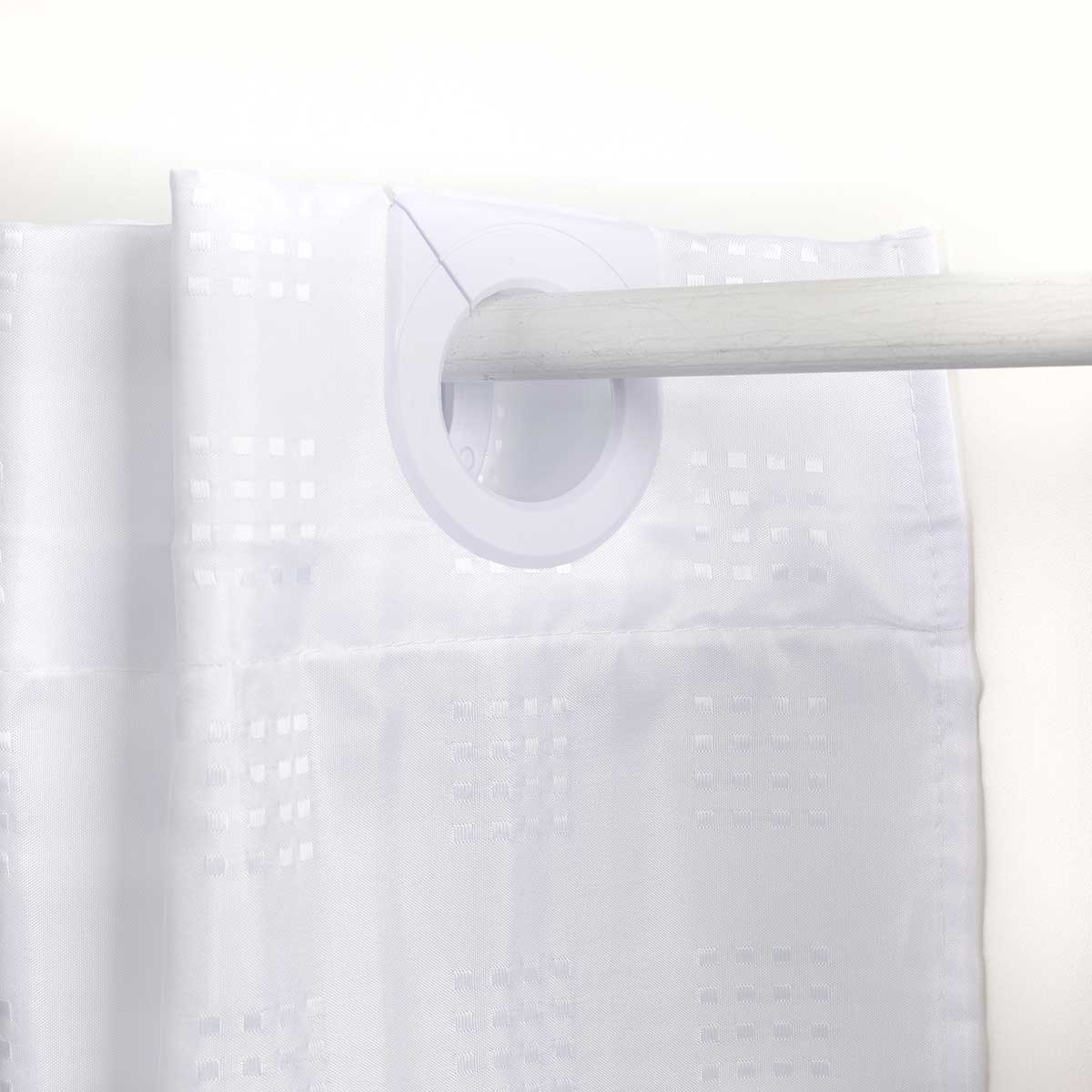 Cortina De Ducha Blanca 180x200cm