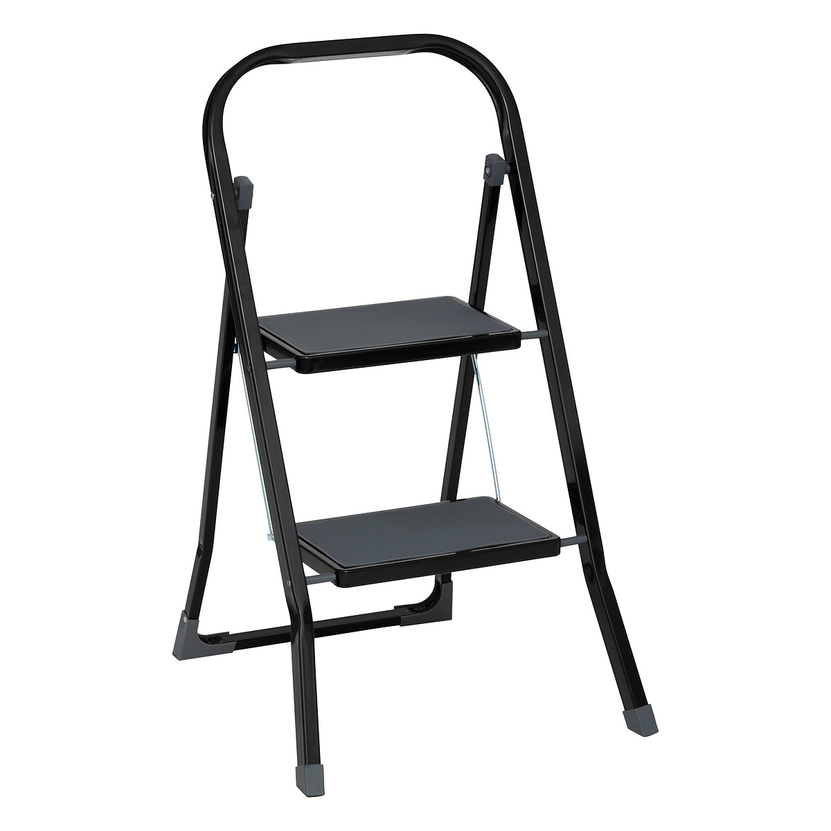 Escalera con 2 pelda&ntilde;os met&aacute;licos