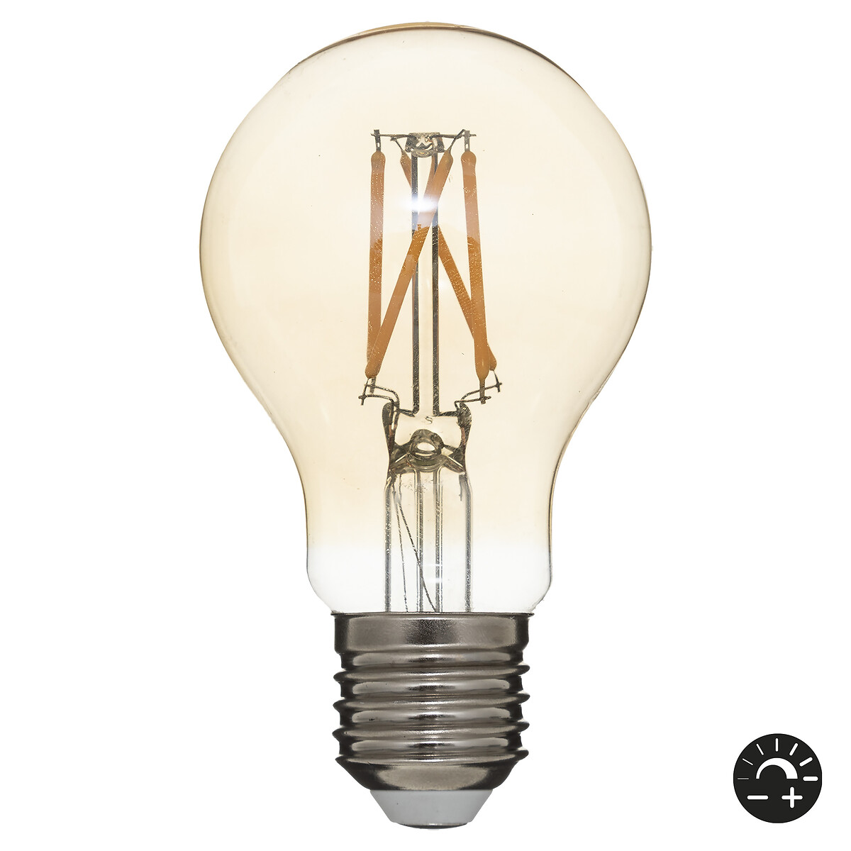 Bombilla Vintage Led Ámbar A60 2W E27
