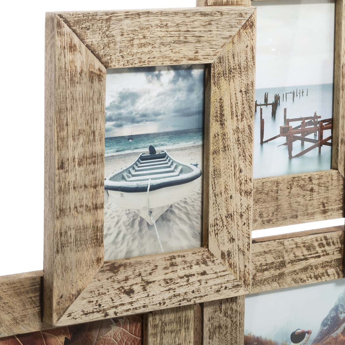 Multimoldura Elsa Bege 9 Fotografias