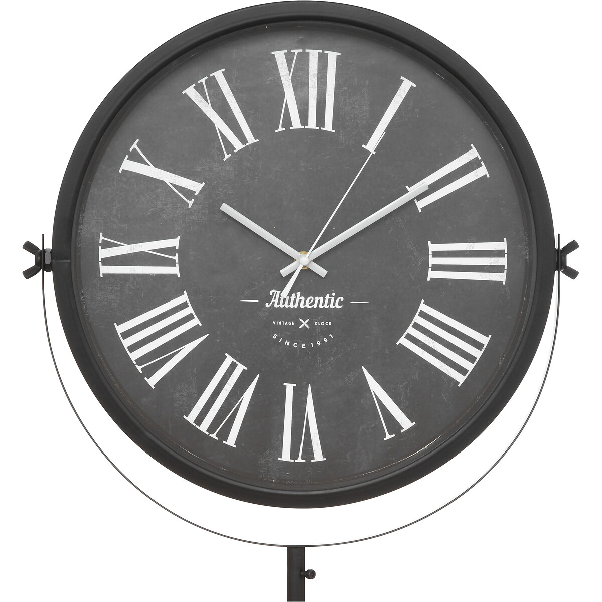 Reloj de pie con tr&iacute;pode negro ATIKA 150cm