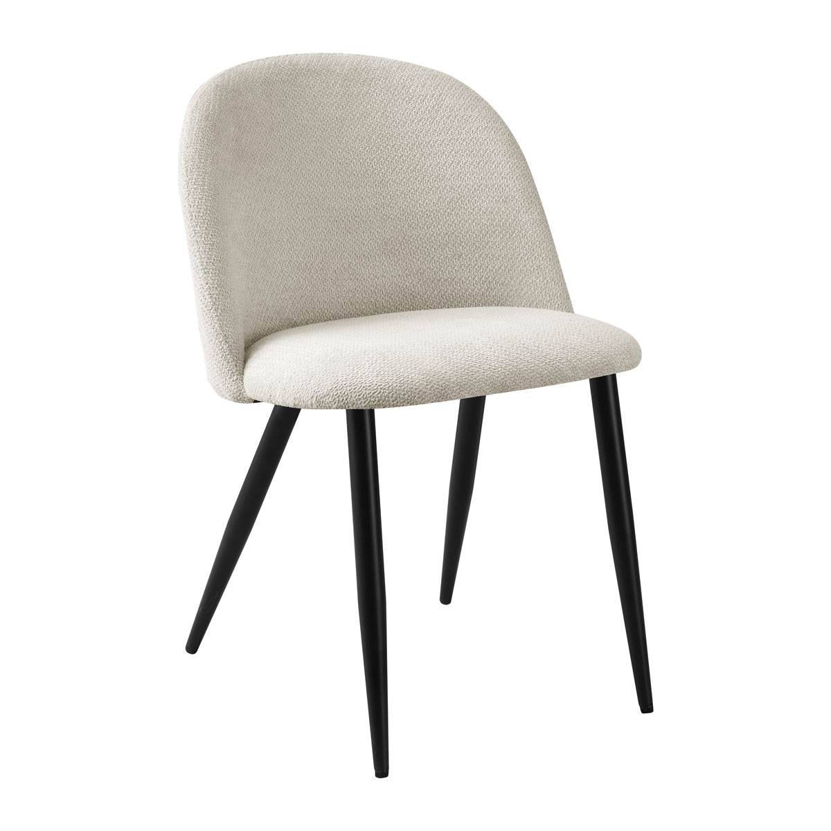 Silla ACCRA de tela beige
