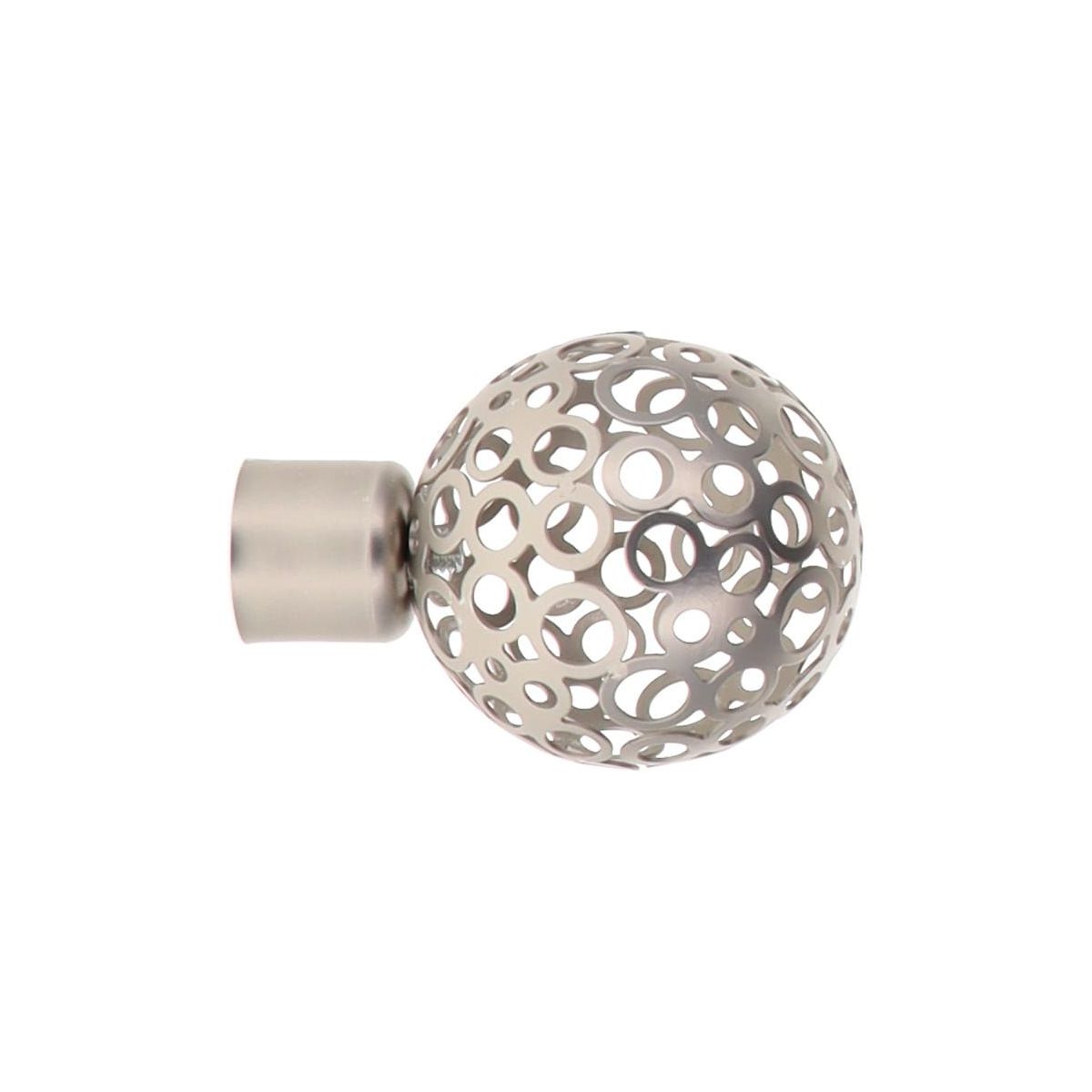 Juego De 2 Remates Bola Plateado