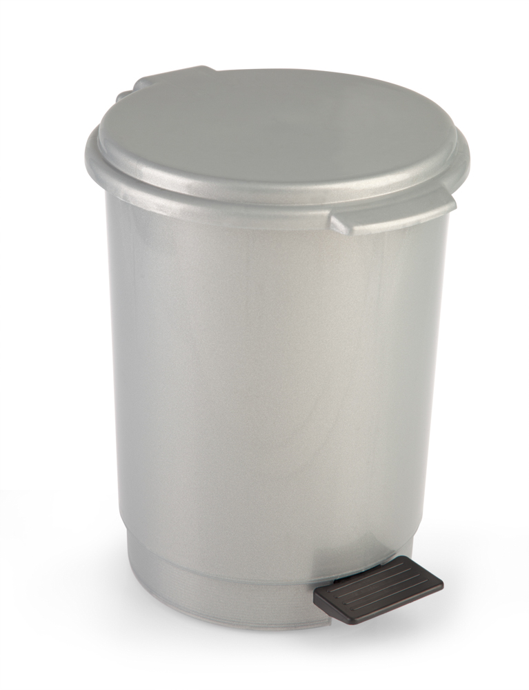 Cubo De Basura P/Baño Con Pedal 6L