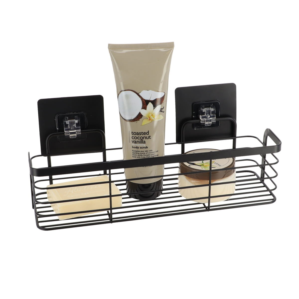 Estante De Ba&ntilde;o Con Adhesivo