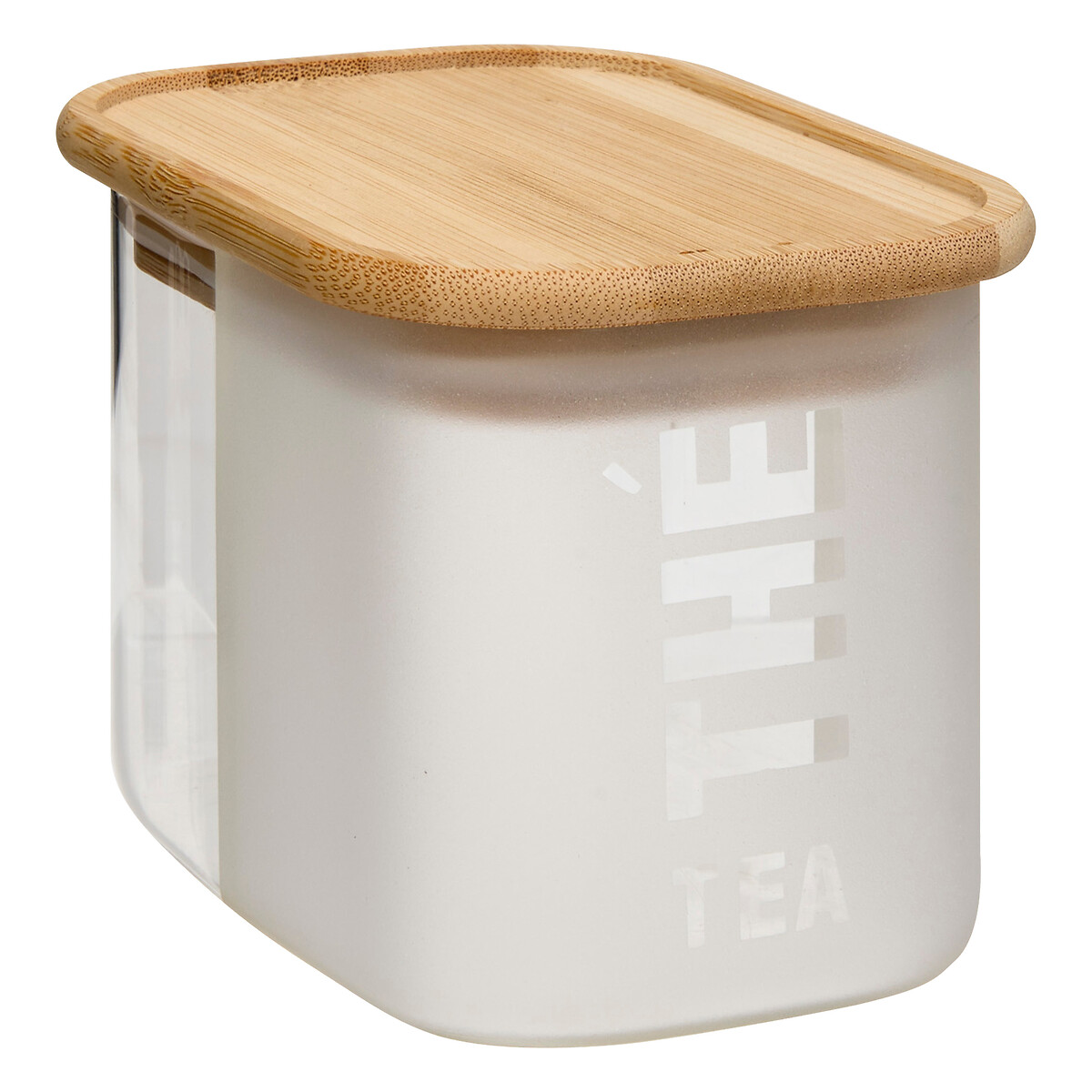 Tarro para t&eacute; de vidrio y bamb&uacute; 0.72L