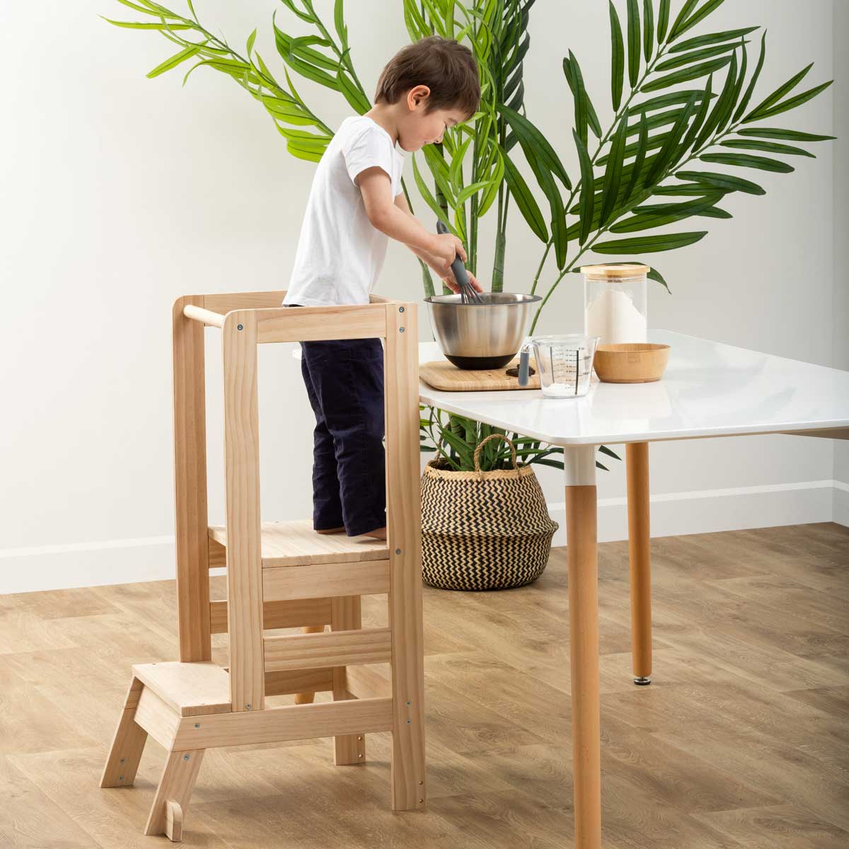Torre Aprendizaje Montessori 51x51x90Cm
