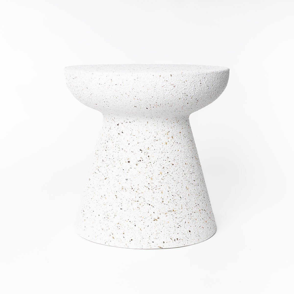 Mesa auxiliar blanca 40cm