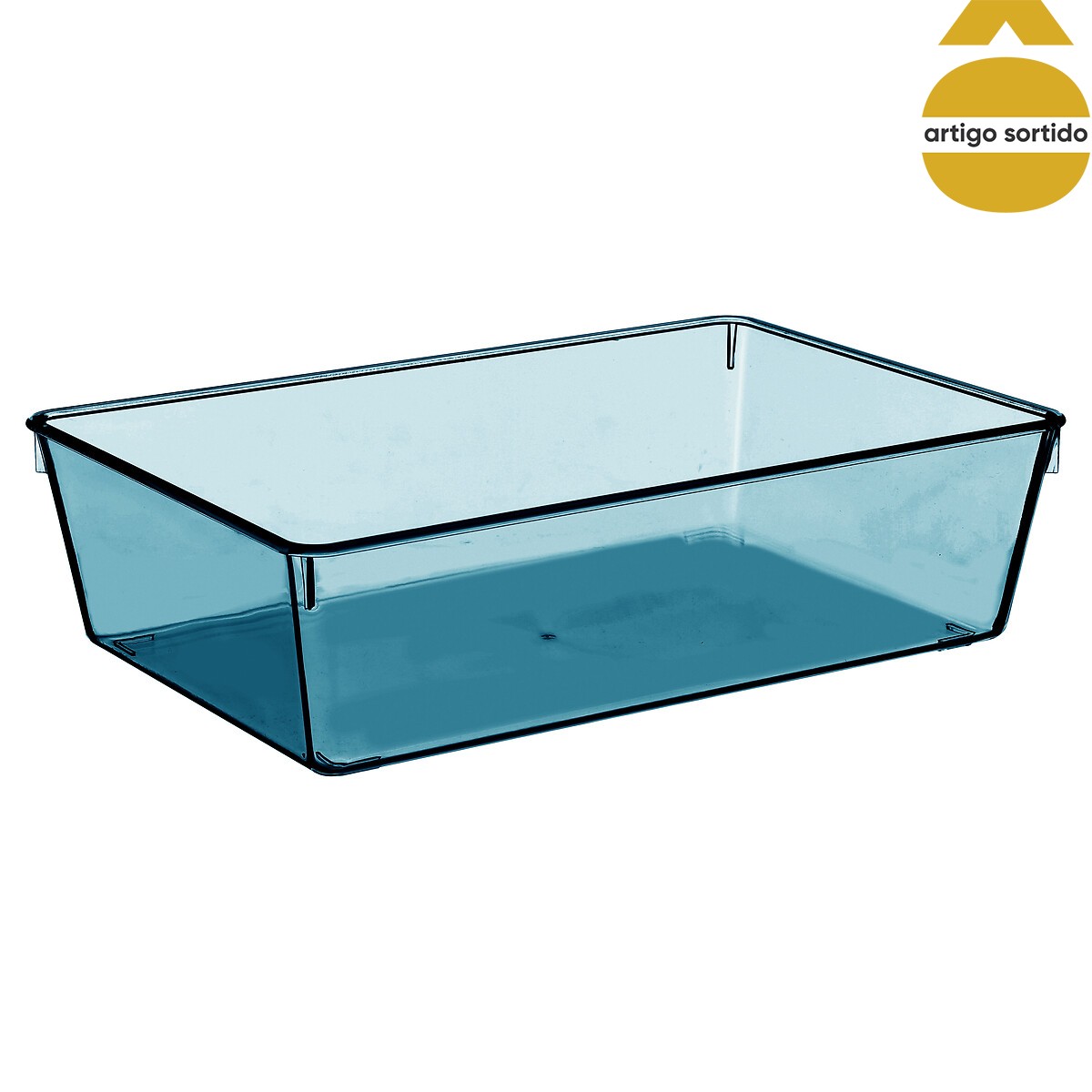 Caja Plast. P/Almacenamiento Colorida 