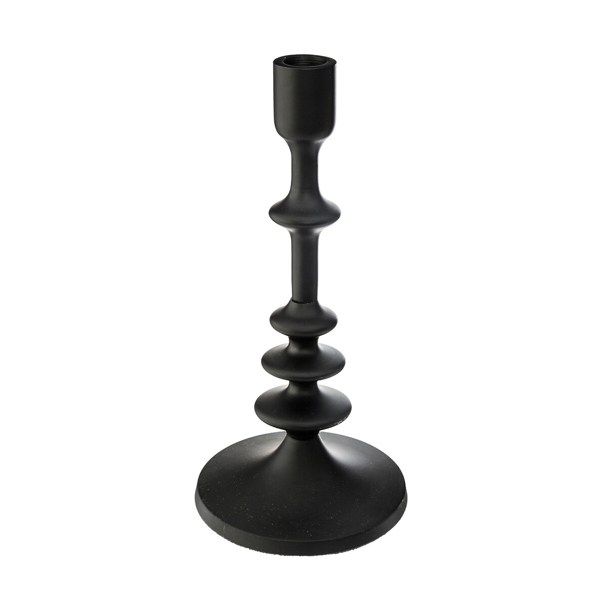 Candelabro De Metal Negro Feel 25.5Cm