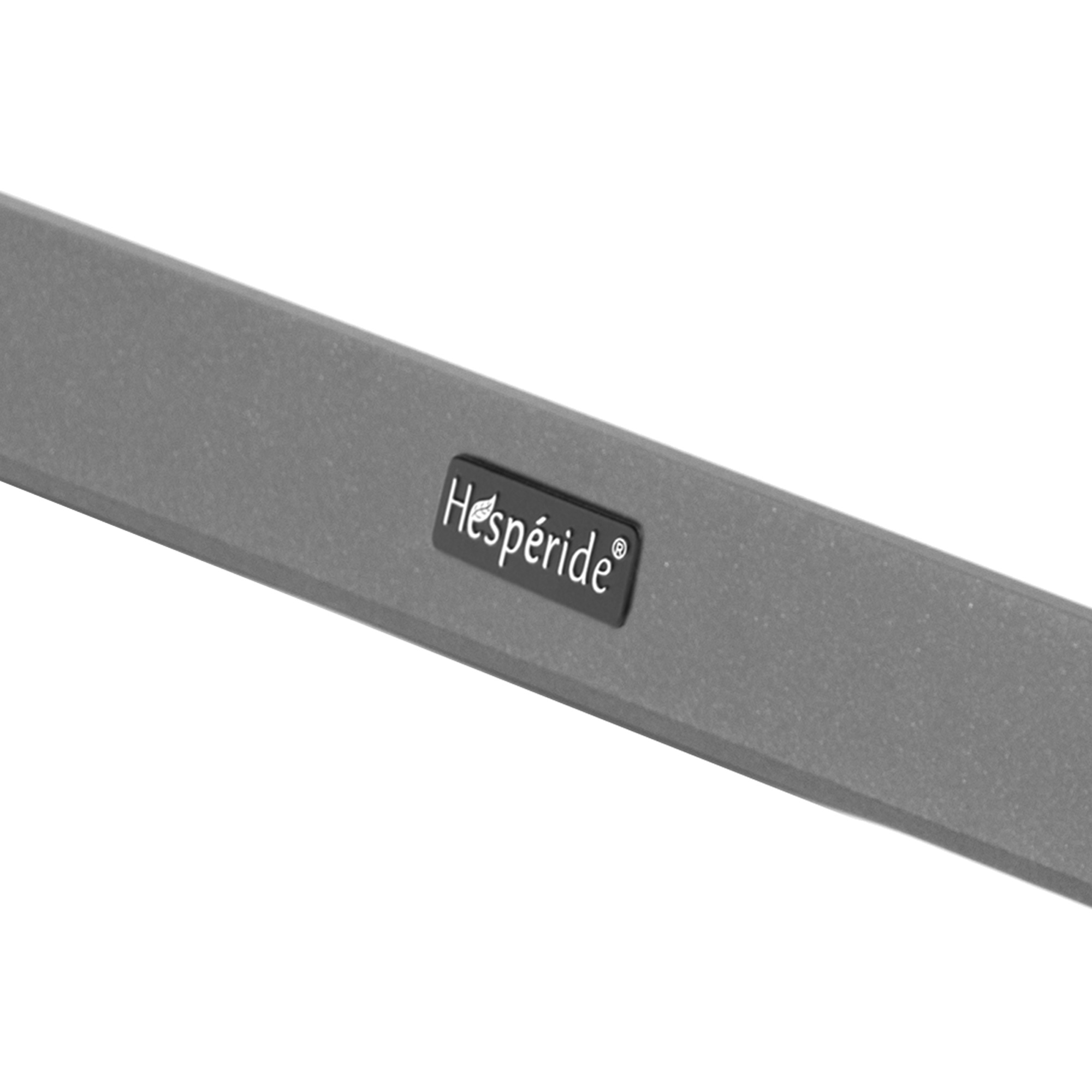 Mesa auxiliar ALLURE graphite de aluminio