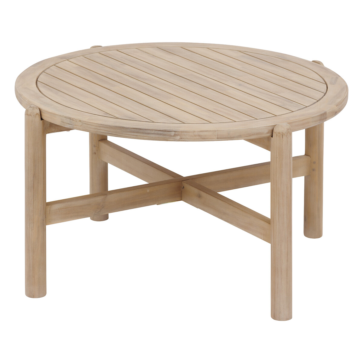 Mesa baja DEONA de madera acacia