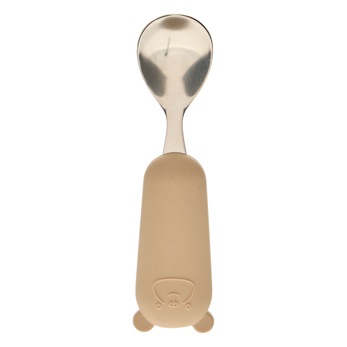 Set de cuchara y tenedor YUM beige