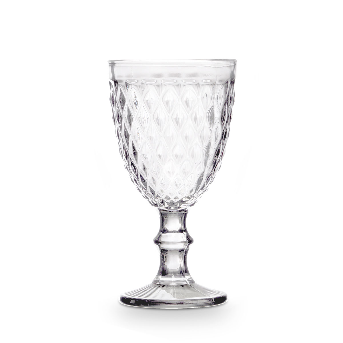 Copa De Agua Diamante Transparente 34cl