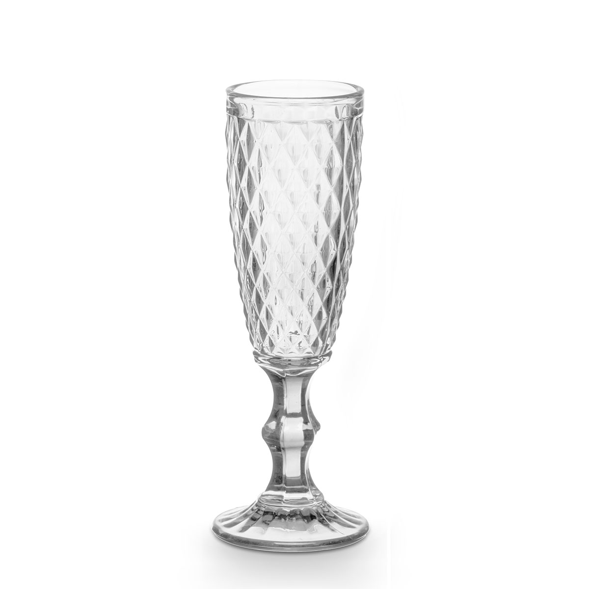 Copa De Champán Diamante Transparente 17.5cl