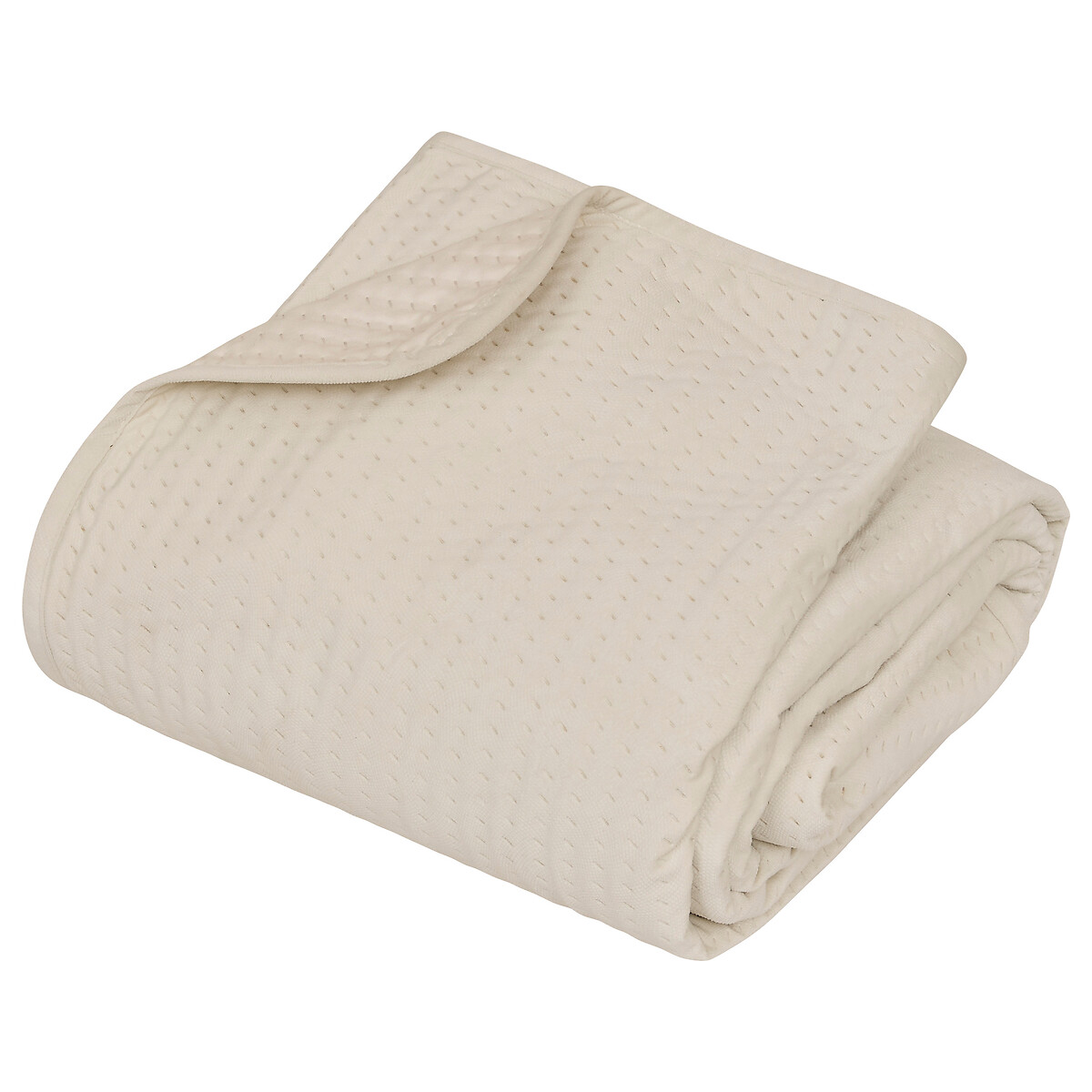 Colcha y 2 fundas almohada LILOU crudo 240x260cm