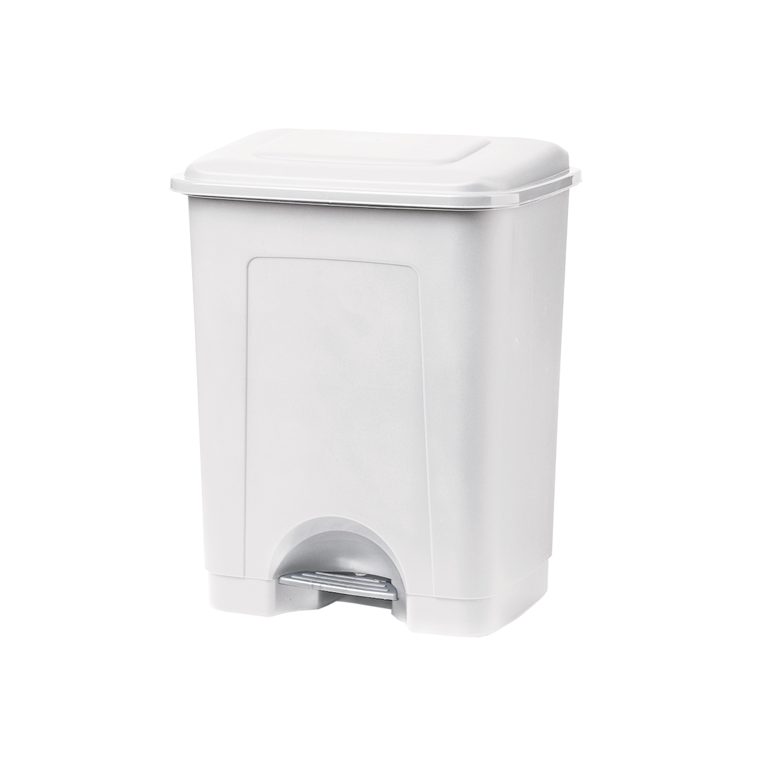 Cubo Con Pedal 35L Blanco