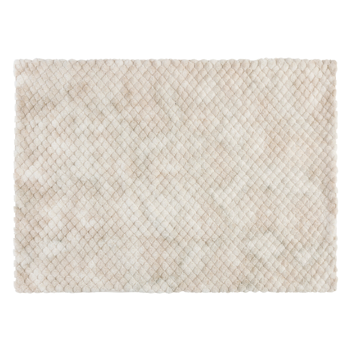 Manta de felpa beige INUIT 