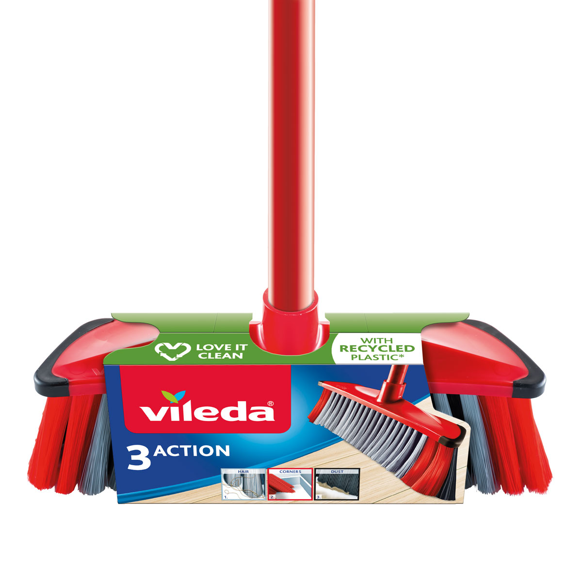 Escoba Antichoque 3En1