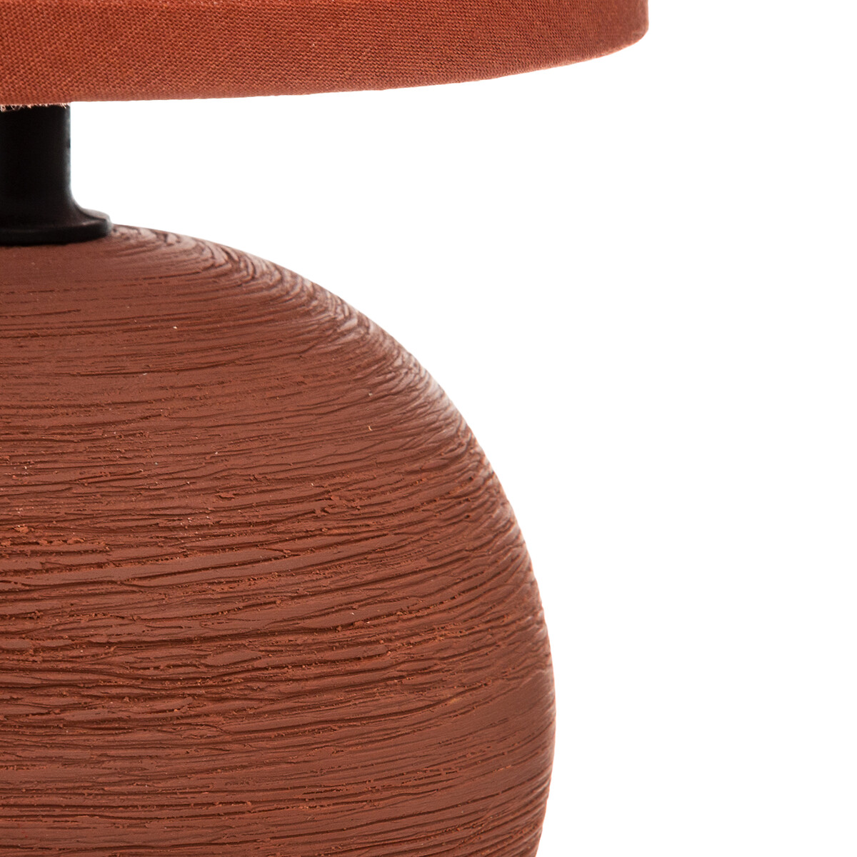 L&aacute;mpara De Mesa Timeo Terracota 25Cm