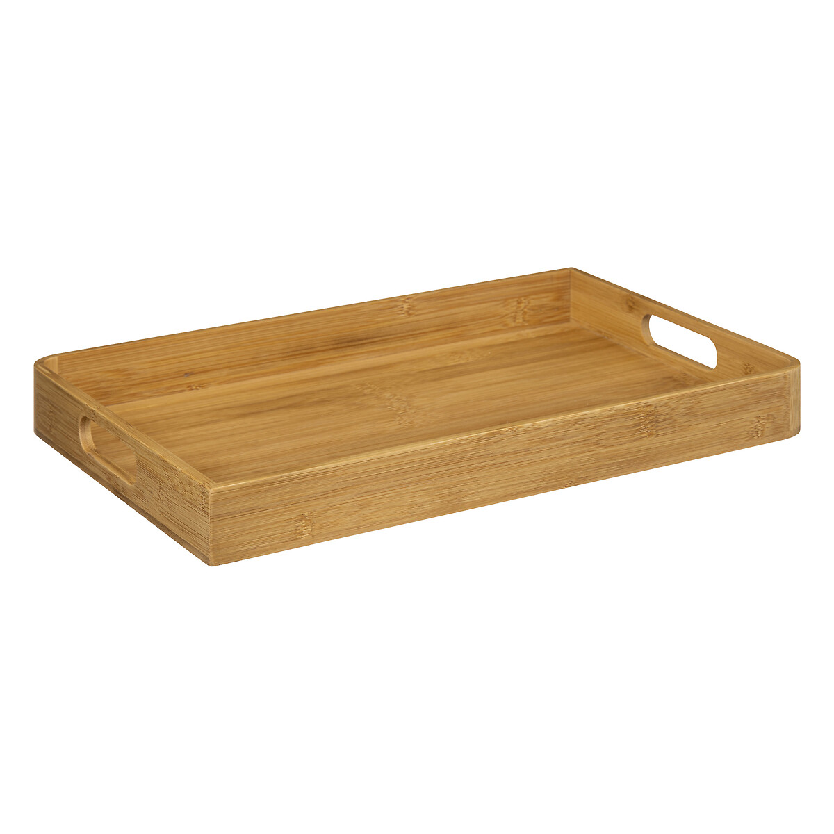 Juego 2 Bandejas De Bambú