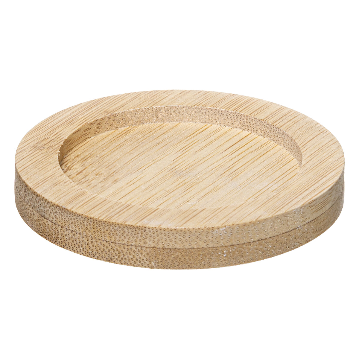 Juego De 4 Tazas De Café Con Base De Bambú