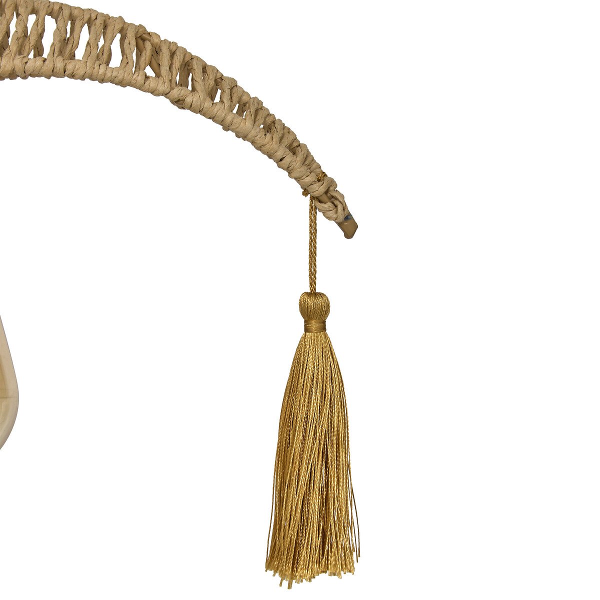 L&aacute;mpara de techo BELLA beige 33cm