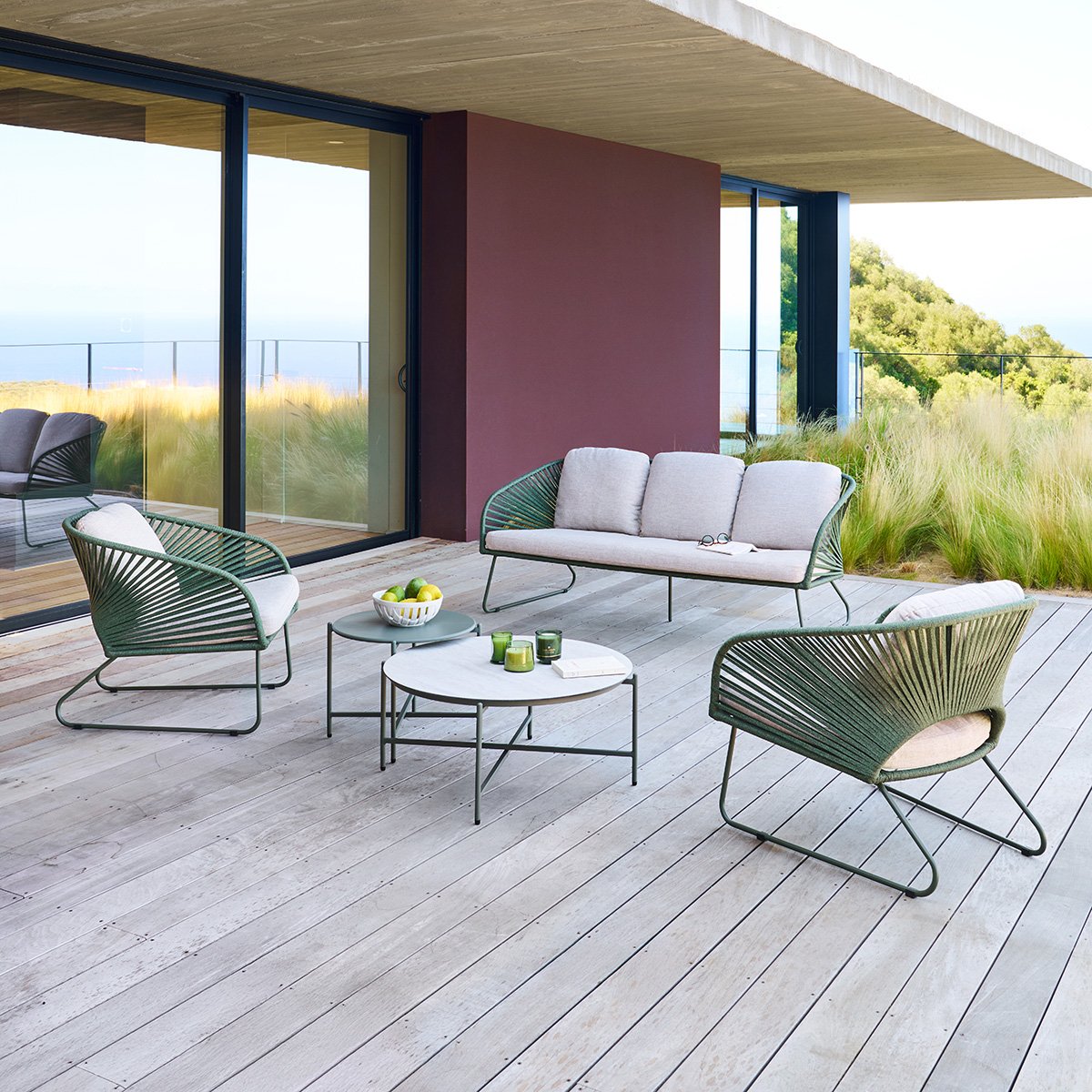 Juego de jard&iacute;n BELANO laurier 5 plazas