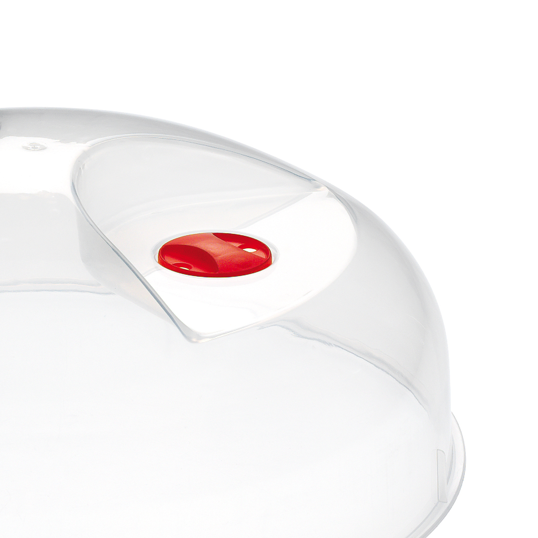 Tapa Plástica Para Microondas 25Cm