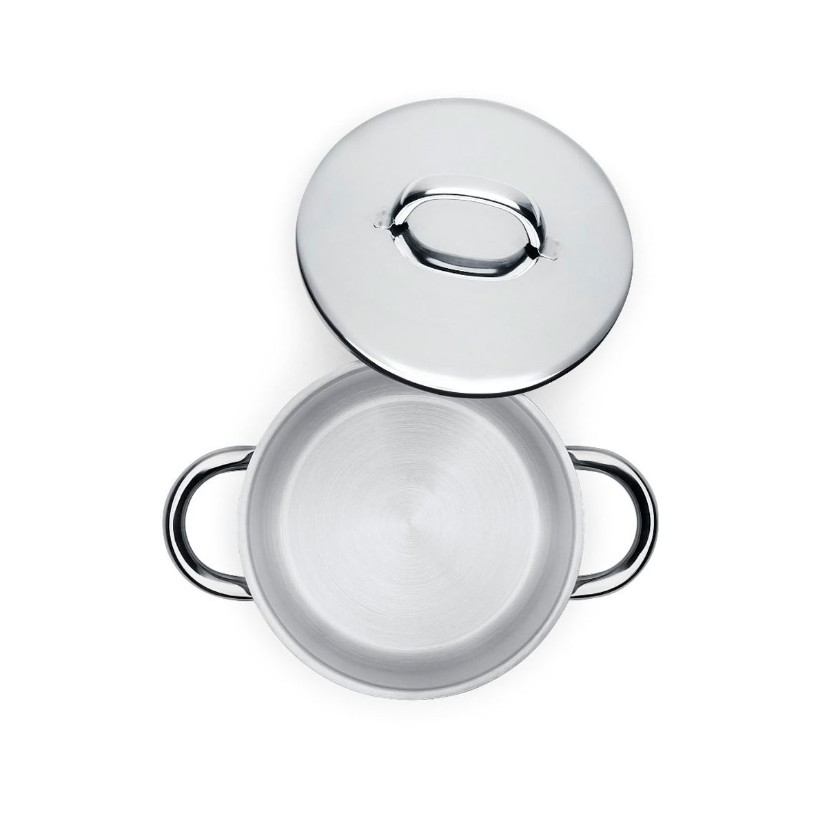 Cacerola Altis Inox C/Asa Inducci&oacute;n 16Cm