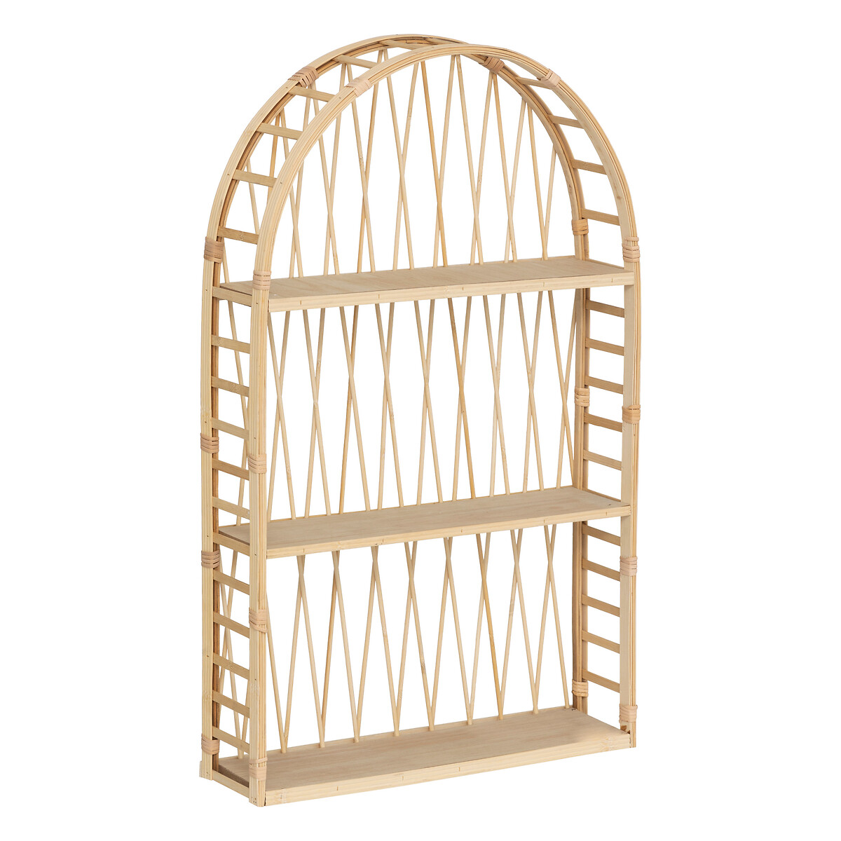 Estanter&iacute;a ANAHI bamb&uacute; beige 74.4cm