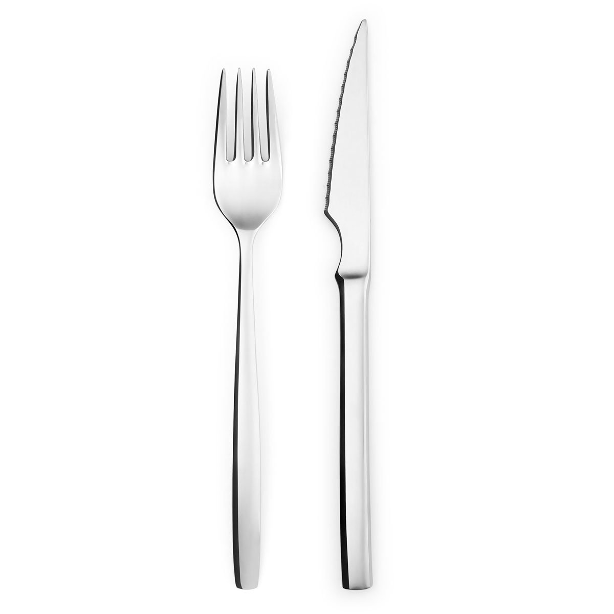 Cuchillo Chuletero+Tenedor De Mesa