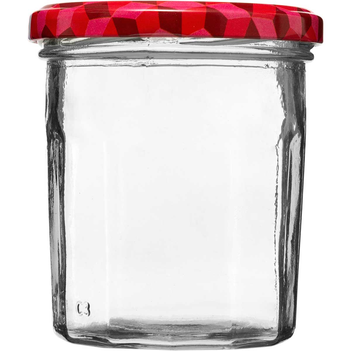 Conjunto de 6 Frascos de Vidro com Tampa