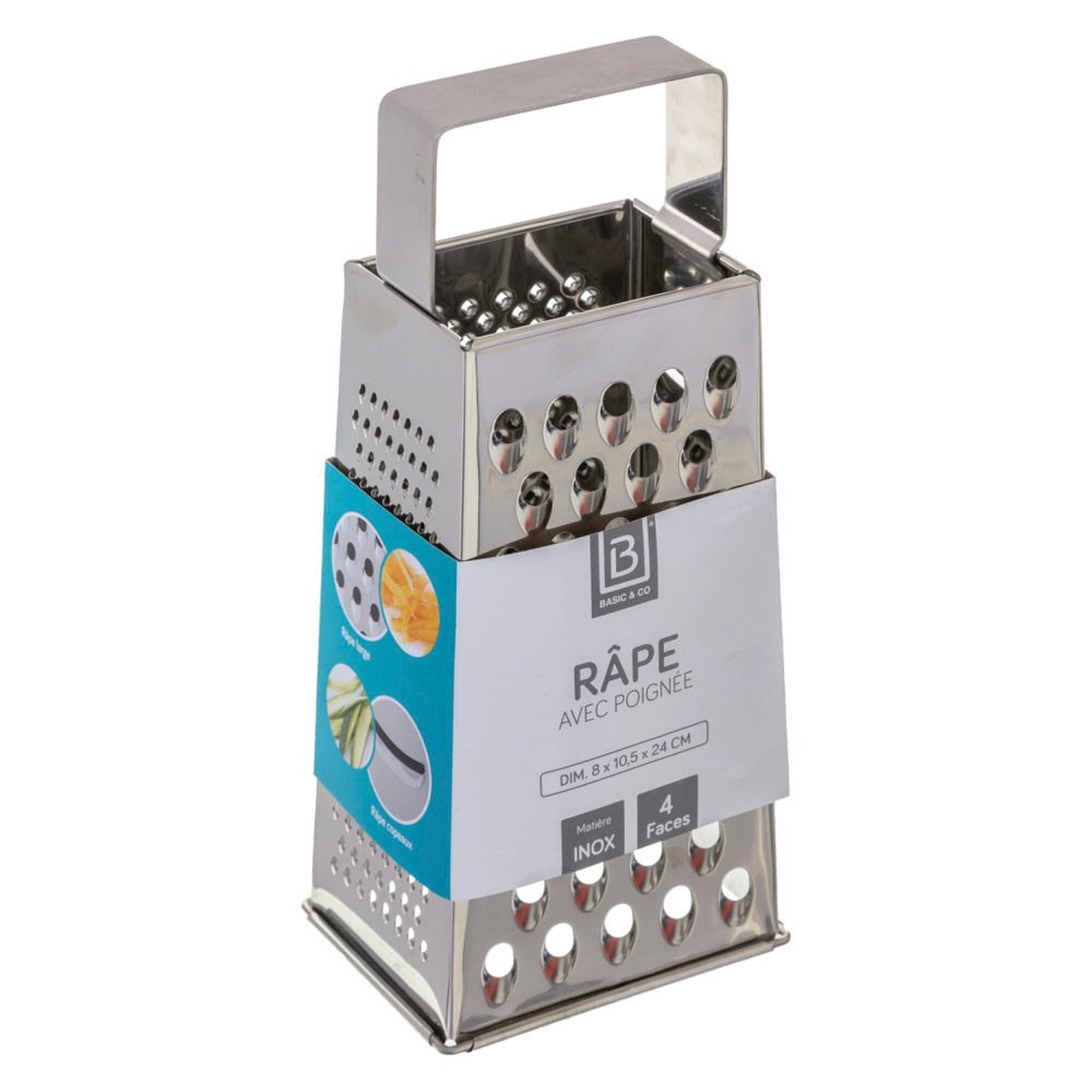 Rallador De Acero Inoxidable De 4 Caras
