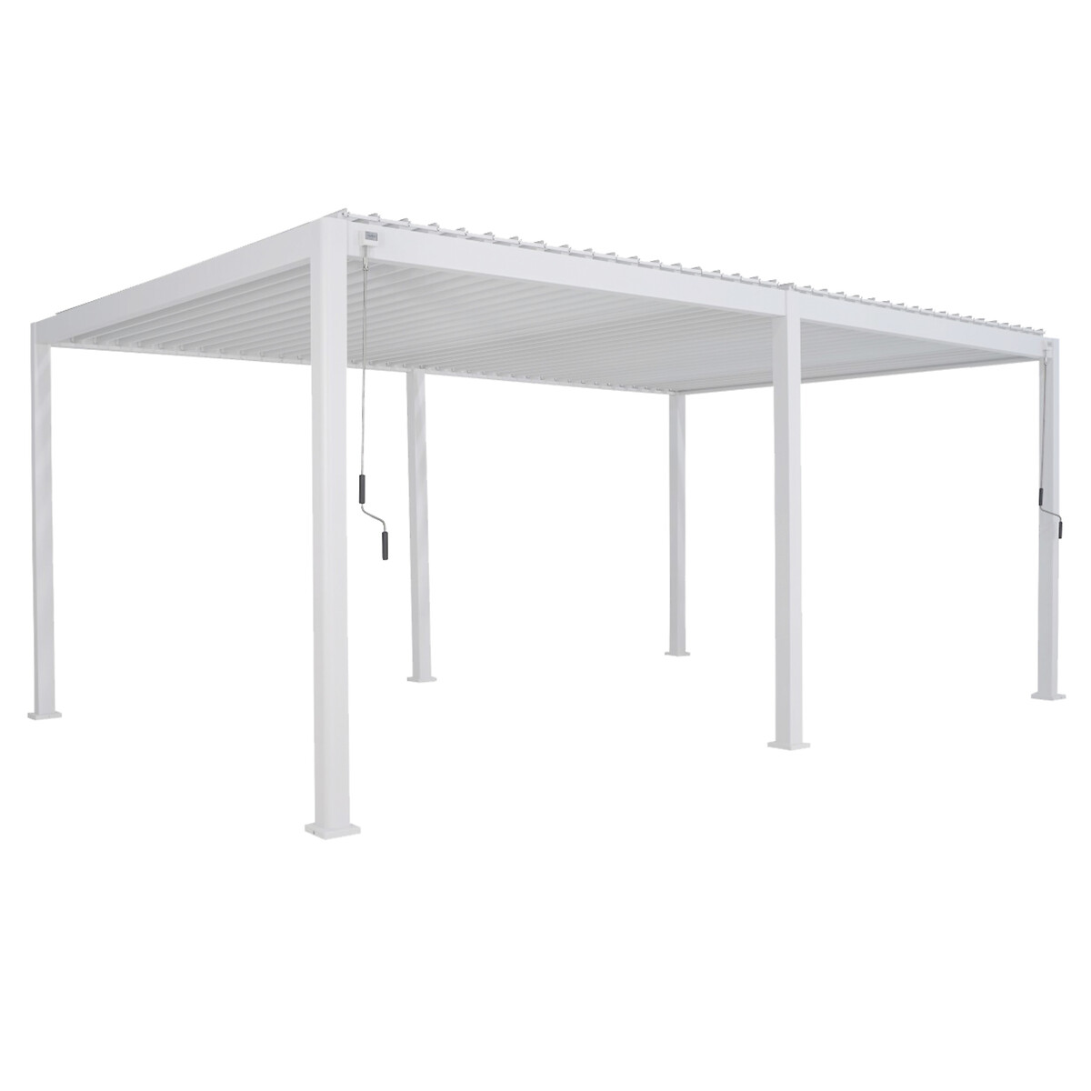 Pérgola ÉVORA blanca 3,6x6m