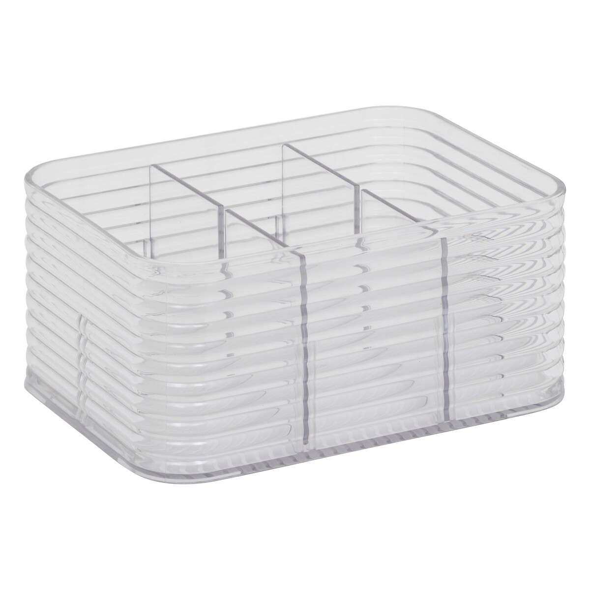 Caja de almacenaje con 6 separaciones  9x15.3x11cm