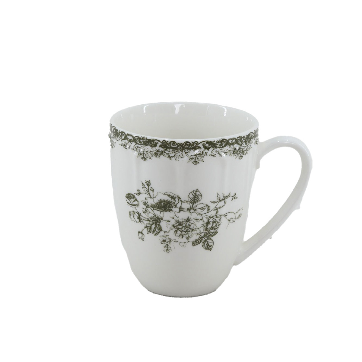 Taza FLORA verde 38cl