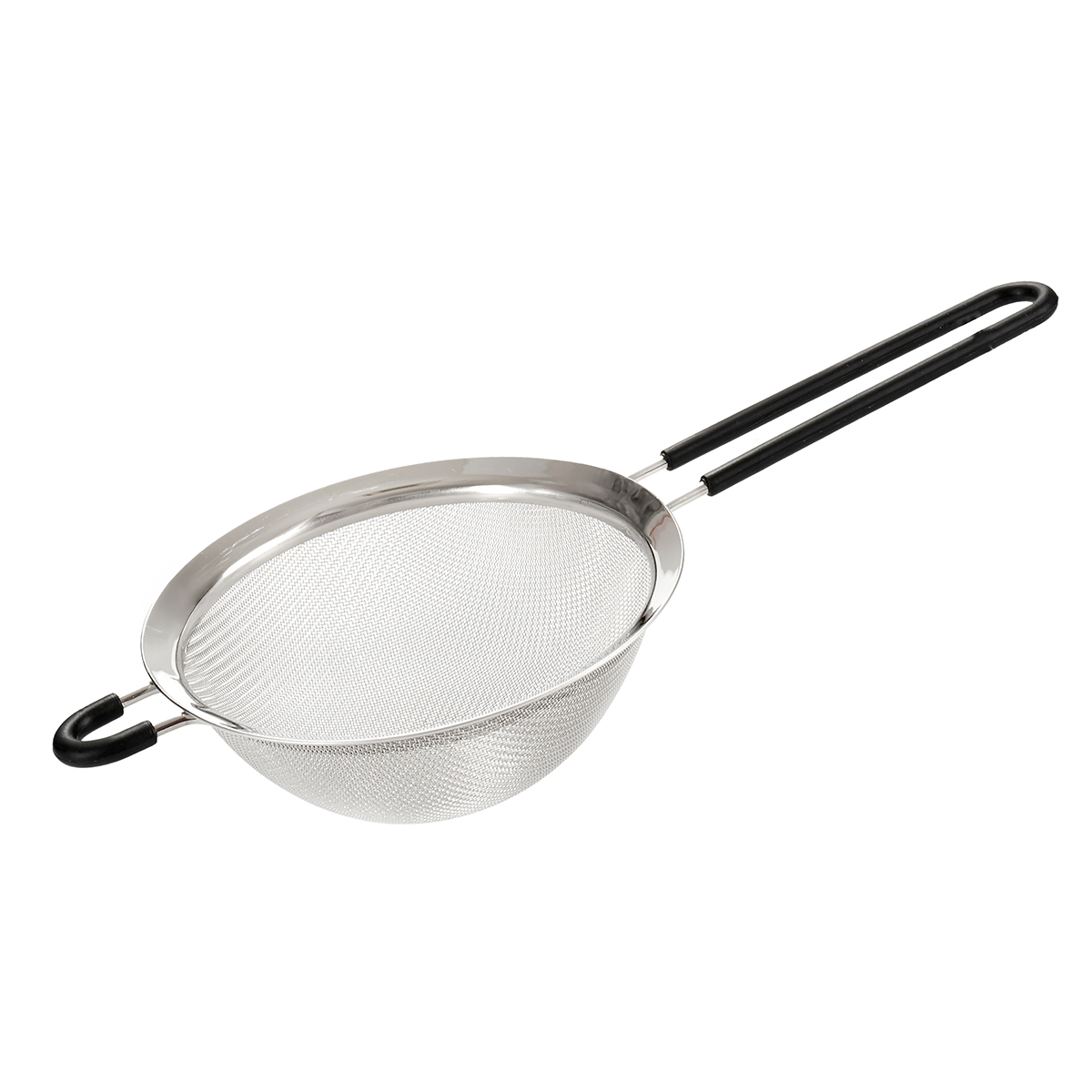 Colador Inoxidable Mango Silicona 16Cm