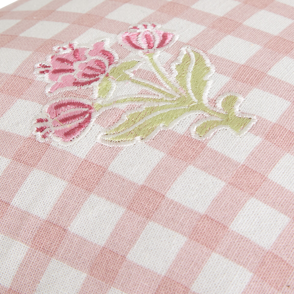 Almohada FLEUR DE ROSE rosa 38x58cm