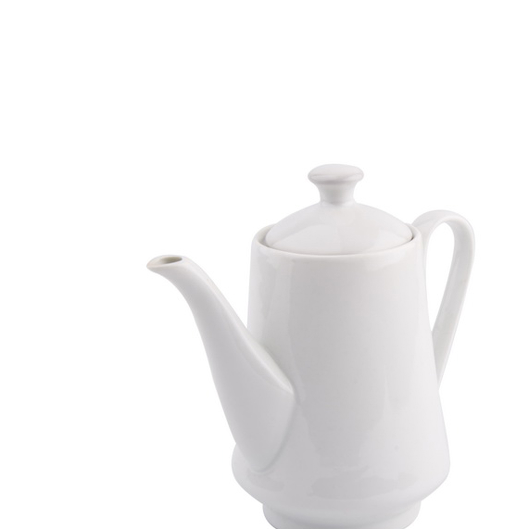 Tetera De Cerámica Blanca 1000Cc