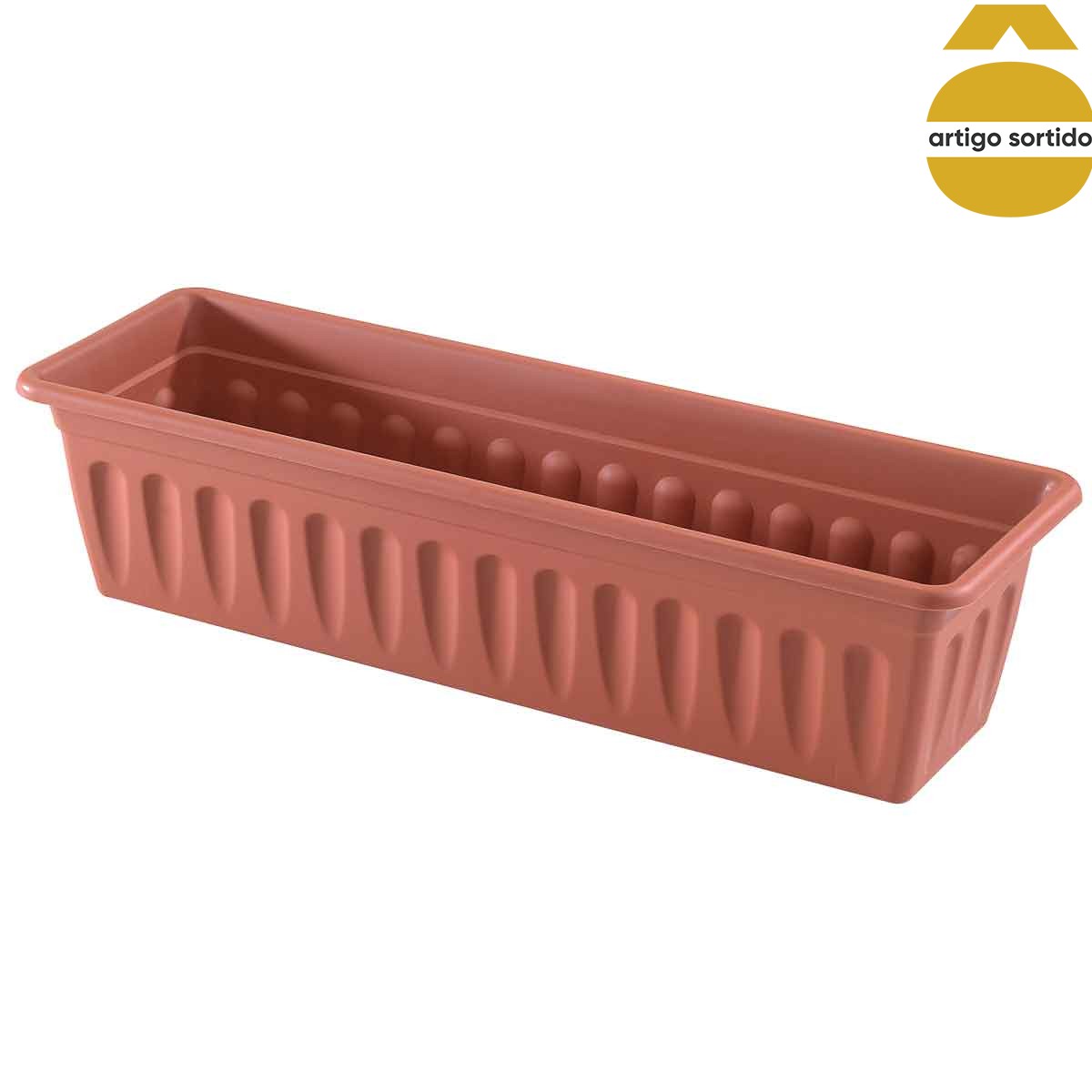 Maceta Rectangular Primavera C/Terracota